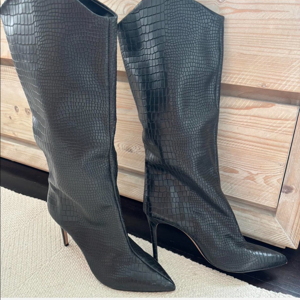 Schutz Black Maryana Boot